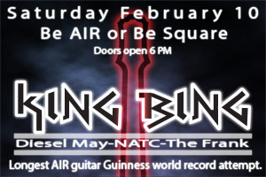 Image of Air Guitar event poster