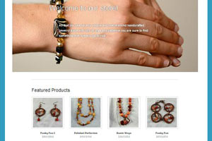 Julia's Heart Designs website screenshot
